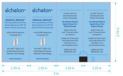 Echelon Primer Foil 1.24 X 2.75 Inch Pouch-1 (Echelon Primer Foil 1.25 X 2.75 Inch Pouch 1)